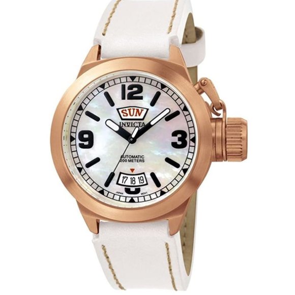 INVICTA AUTOMATIC CORDUBA Watch Rose Gold White - Picture 1 of 9